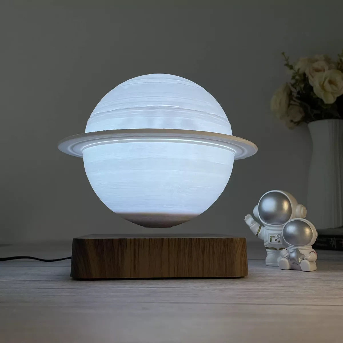 Lámpara De Saturno Levitante