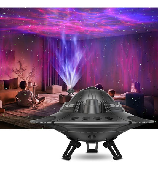 Proyector Galaxia OVNI Lampara Led Nebulosa